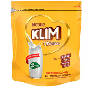 Nestle Leche en Polvo Clásica Klim 2.4 kg