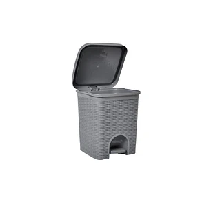 Papeleta Mimbre de 6 L Gris Plata