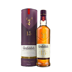 Glenfiddich Whisky Escocés de Malta 15 Años 750 mL