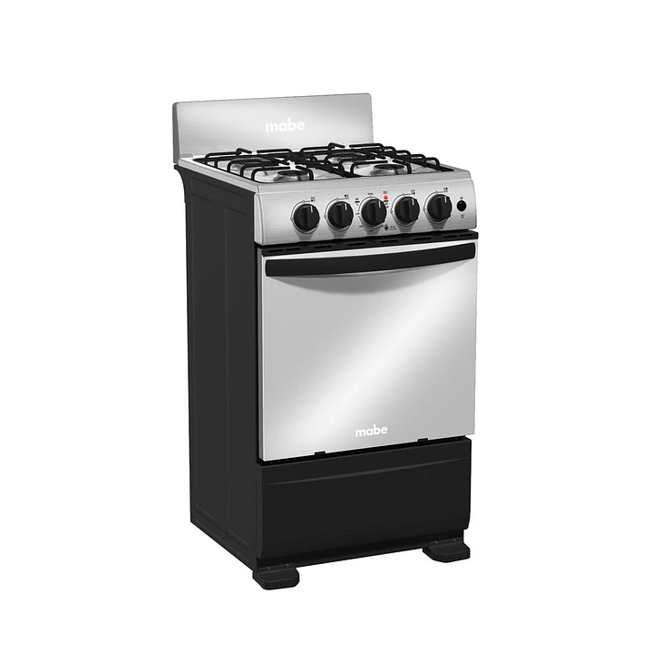 Estufa de Piso 4 Puestos 20 Inox Grill Torre