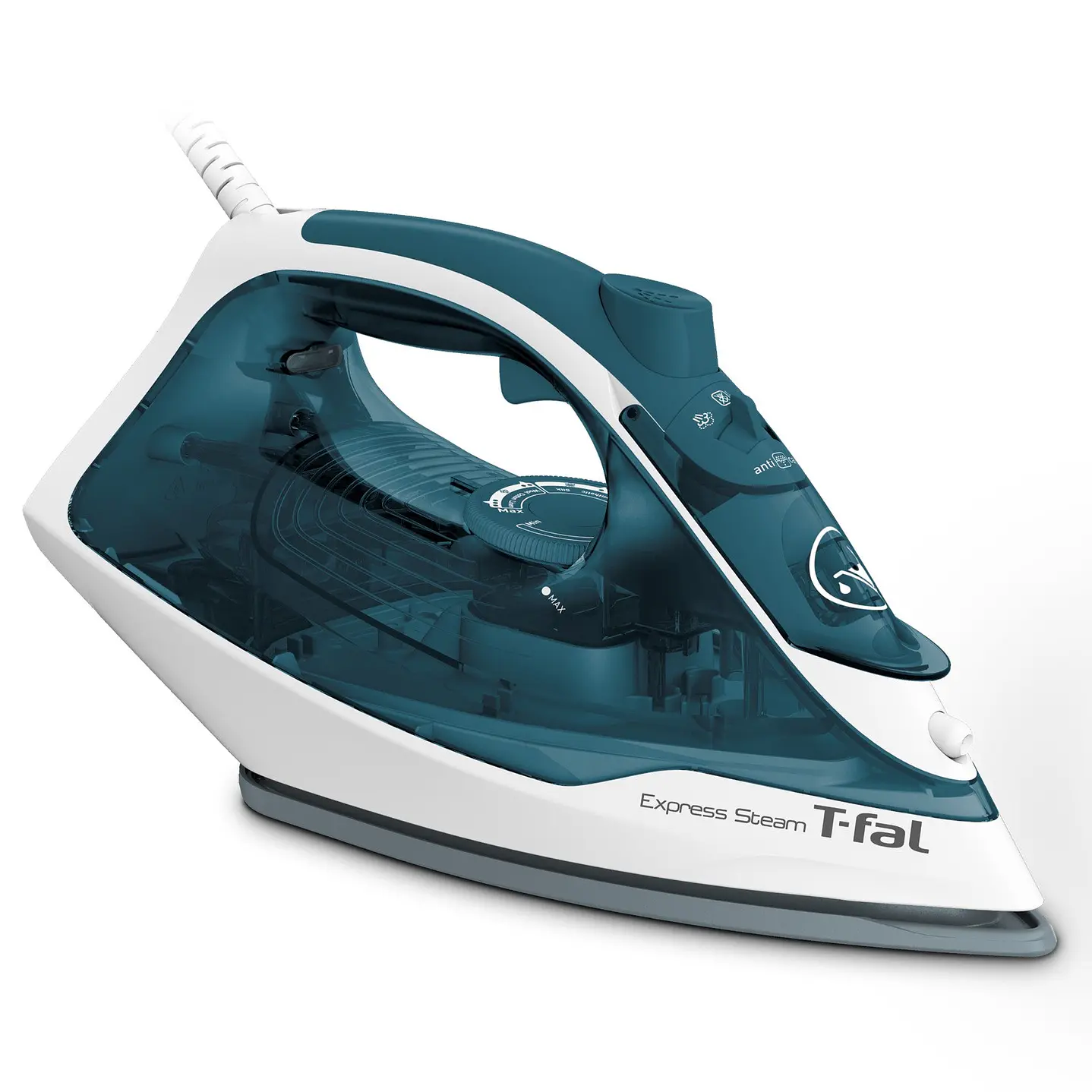 Plancha a Vapor Express Steam Azul Boreal