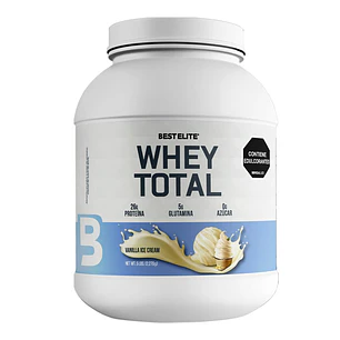 Best Elite Whey Total Proteina Vainilla Ice Cream 2.27 kg