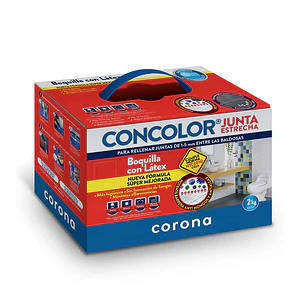 Concolor Junta Estrecha Gris Claro X 2 Kg