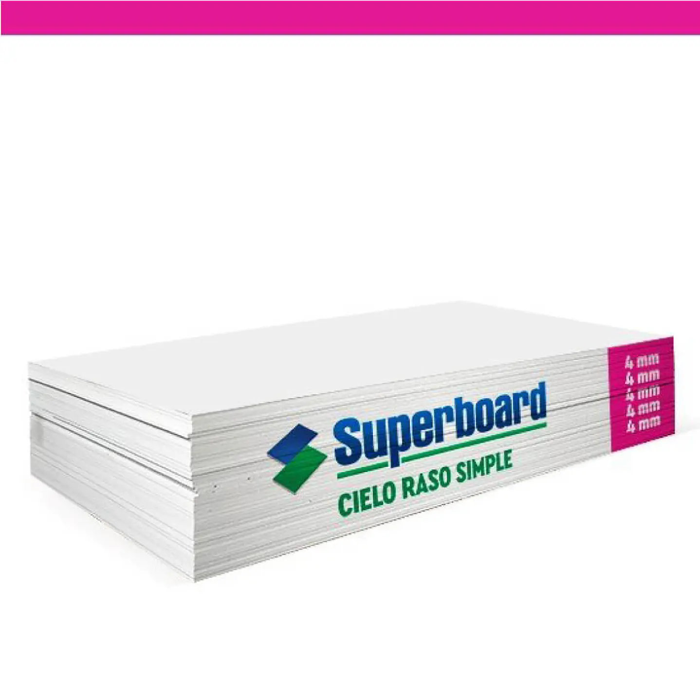 Superboard cielo raso sple 1220 x 2440 x 4 mm
