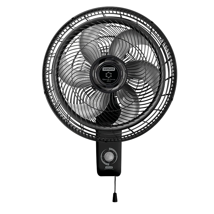 Ventilador Silence Force Plus de Pared Negro