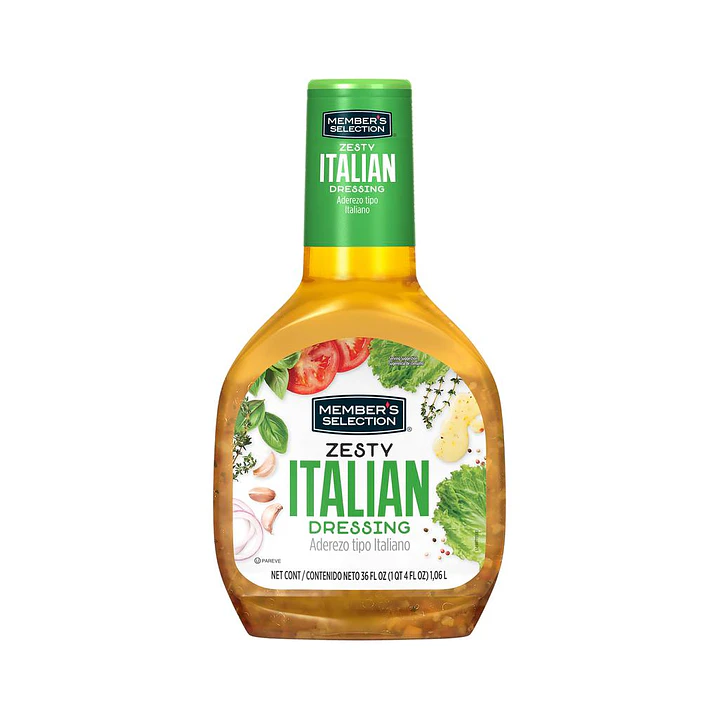 Members Selection Aderezo Italiano Ensaladas Recetas 1.06 L