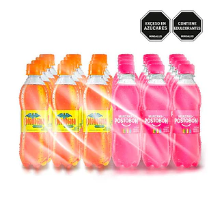 Postobon Gaseosas Colombiana y Manzana 24 Unid 250 mL