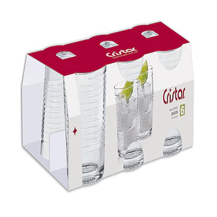 Vaso Óptico Jugos 8 Canastilla x 6 Und