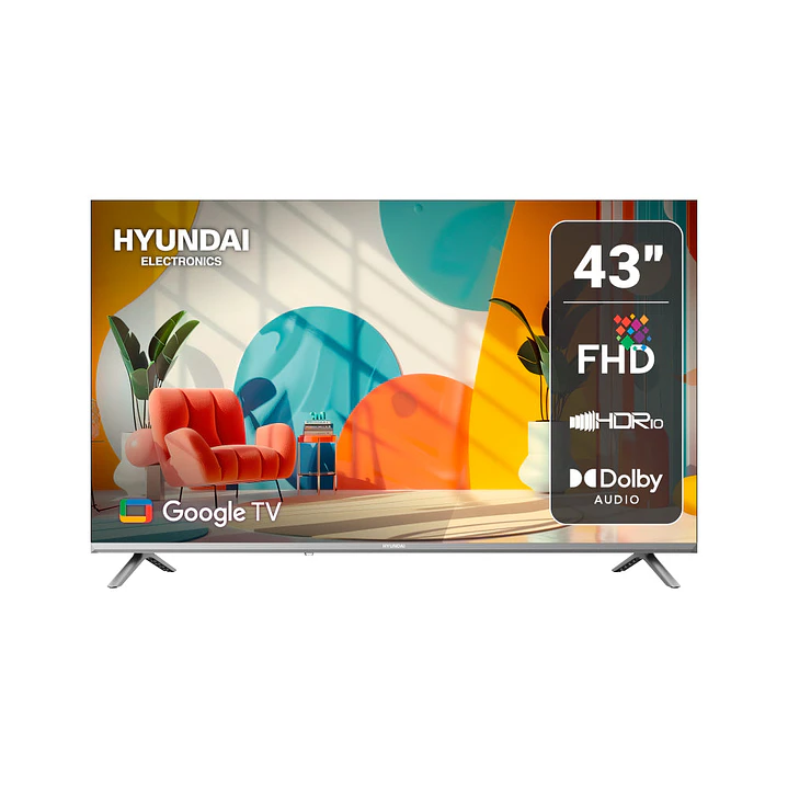Televisor LED 43 109 CM Google Smart FHD Negro