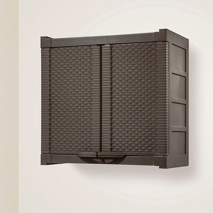 Armario Gabinete Rattan Wengue
