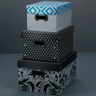Caja Multiusos Armafácil Archivo L 400 x 300 x 240 mm Blanco