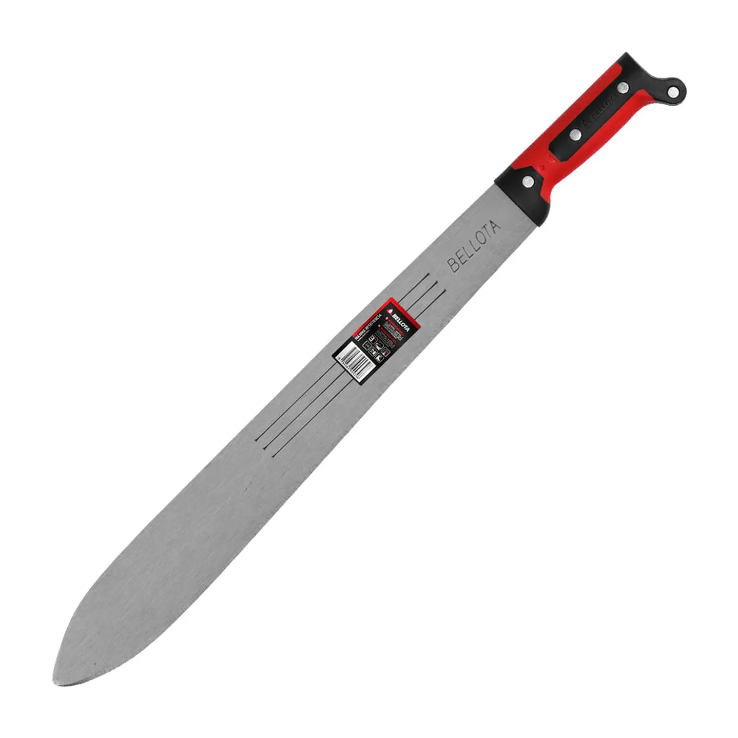 Machete 3 canales pulido 721 18 Pulg opaco