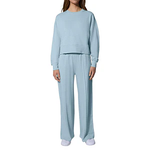 Yogalicious Pantalón con Cintura Elástica Pierna Ancha Mujer
