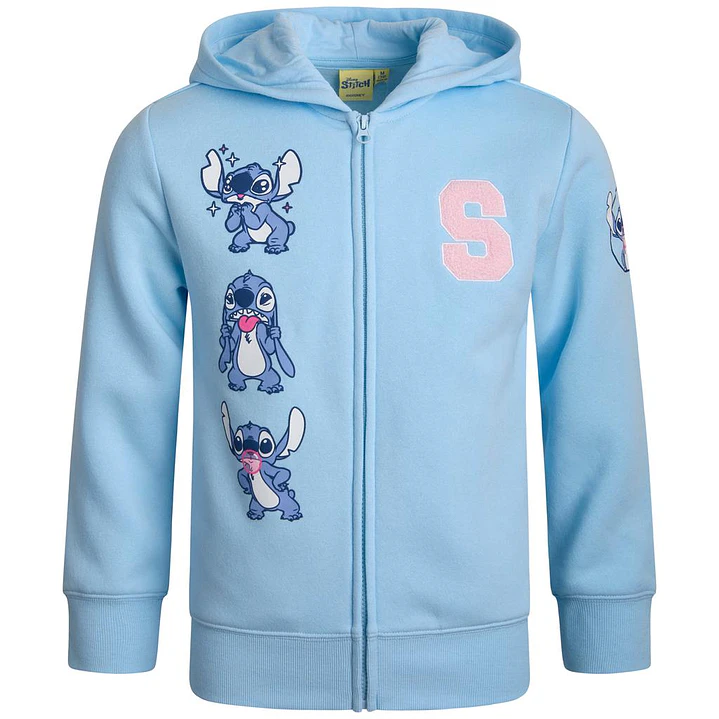 Disney Sudadera con Forro Polar y Cremallera para Niña