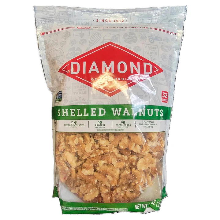Diamond Nueces Sin Cáscara 907 g