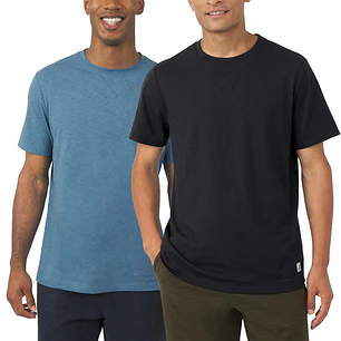 Eddie Bauer Camiseta de Jersey Hombre 2 Unid
