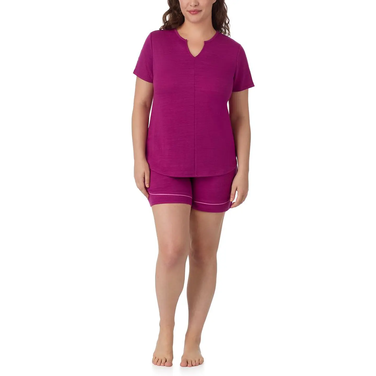 Midnight Conjunto de Pijama con Short Mujer 2 Pzas