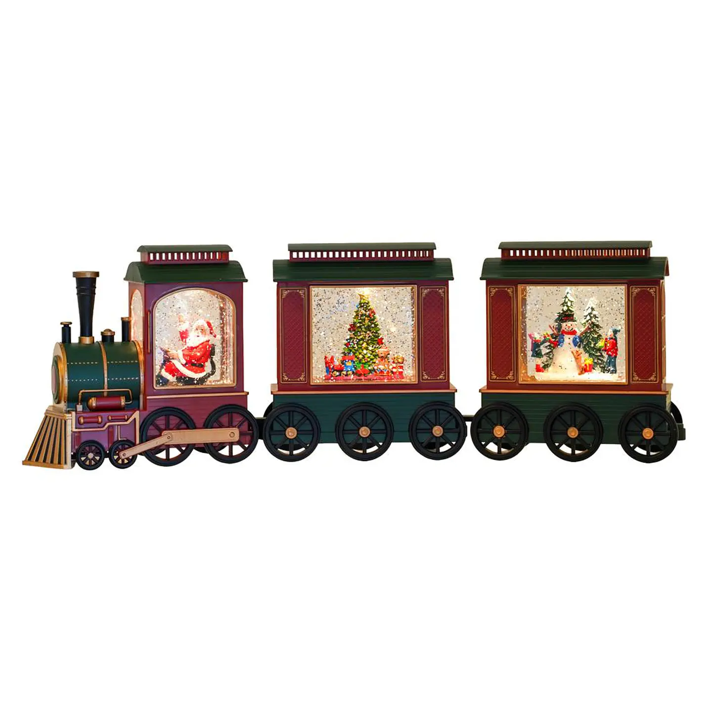 Members Selection Tren Musical Navideño con Luces LED