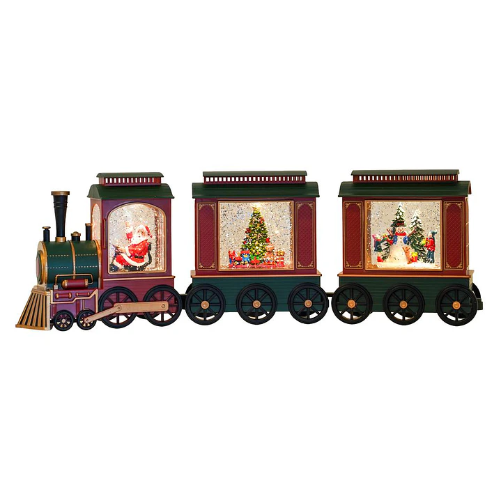 Members Selection Tren Musical Navideño con Luces LED