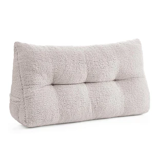 Almohada en Cuña Sherpa con Bolsillo Lateral