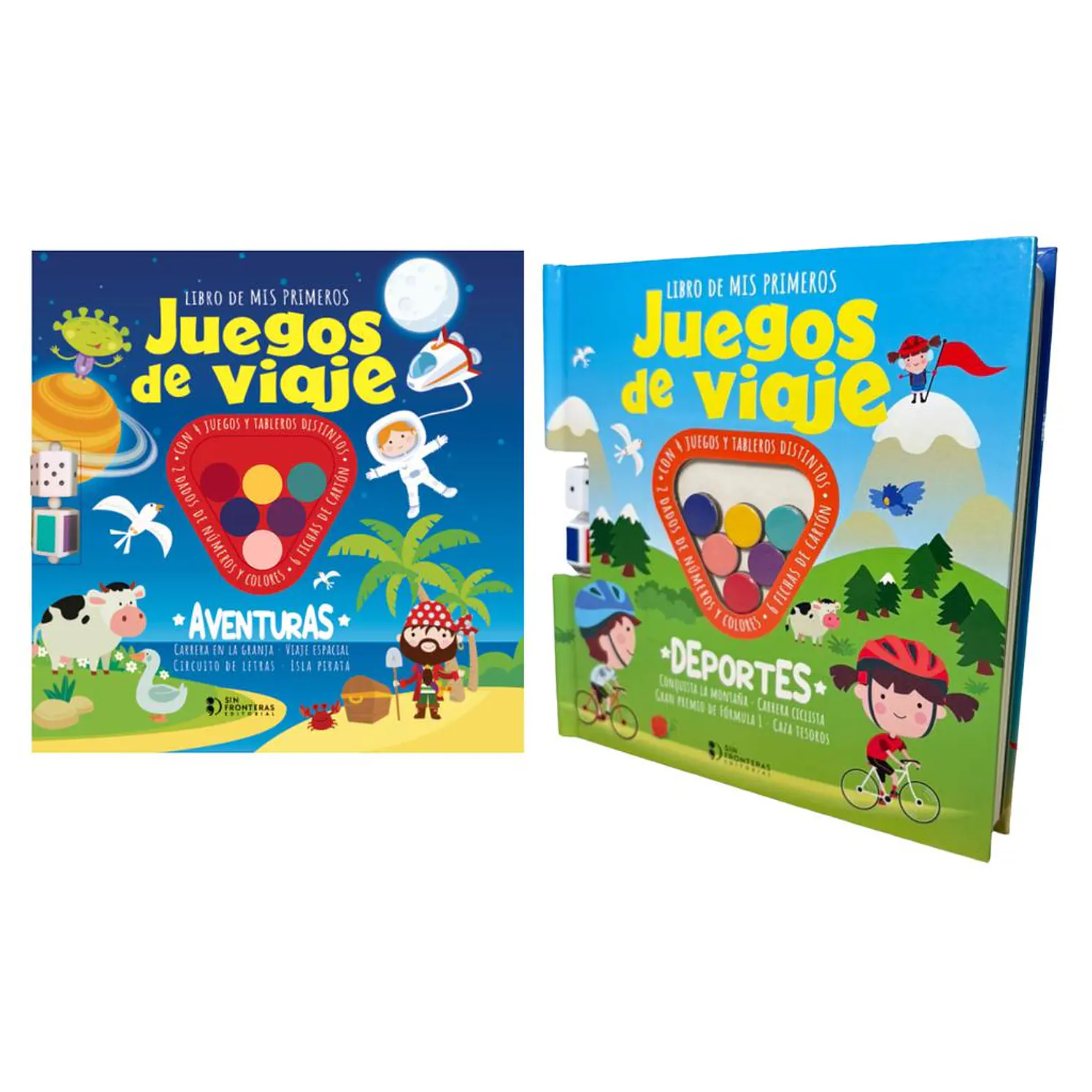 Sin Fronteras Libro Educativo Despegable Niños 2 Unid