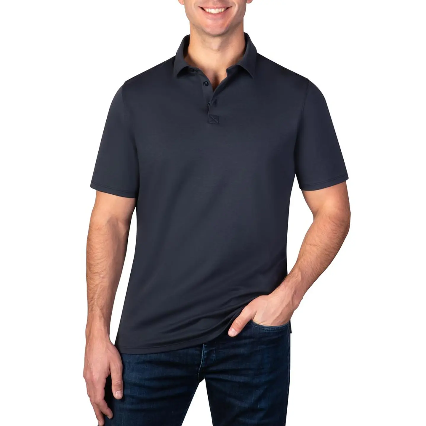 Kirkland Signature Camiseta Polo en Algodón Hombre