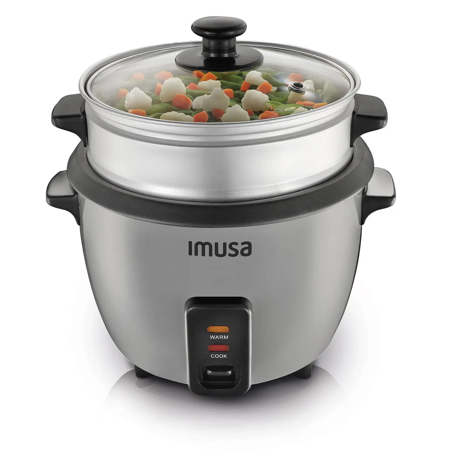 Olla Arrocera Gris 5 Tazas Imusa