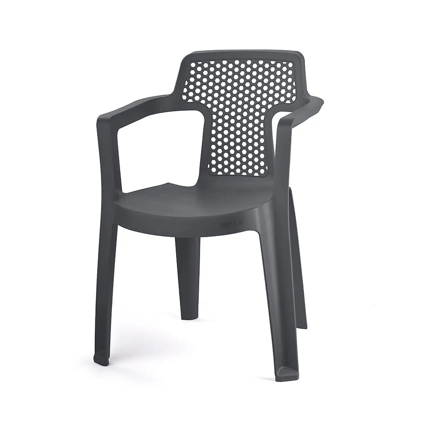 Silla Mia Con Brazos Gris Especial