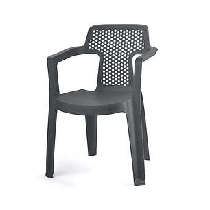 Silla Mia Con Brazos Gris Especial