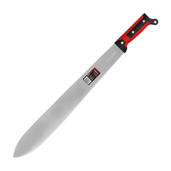 Machete 3 canales niquelado 721 22 Pulg brillante