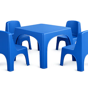 Mesa Infantil Minikin Azul