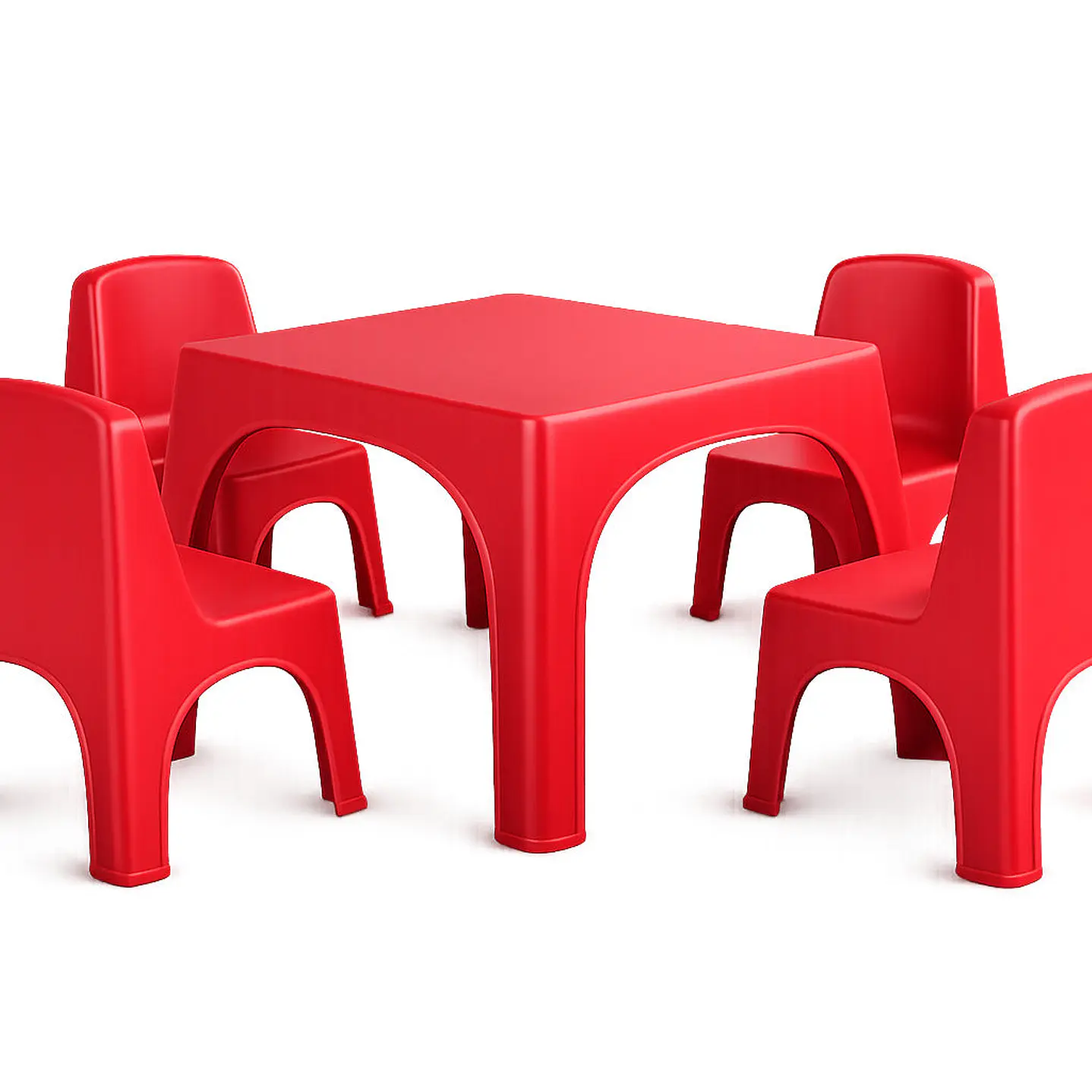 Mesa Infantil Minikin Roja