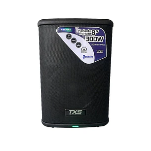 Cabina portatil de 8 Recargable 300 W Negro