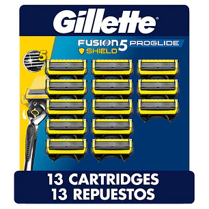 Gillette Fusion 5 Proglide Repuestos para Rasuradora 13 Unid
