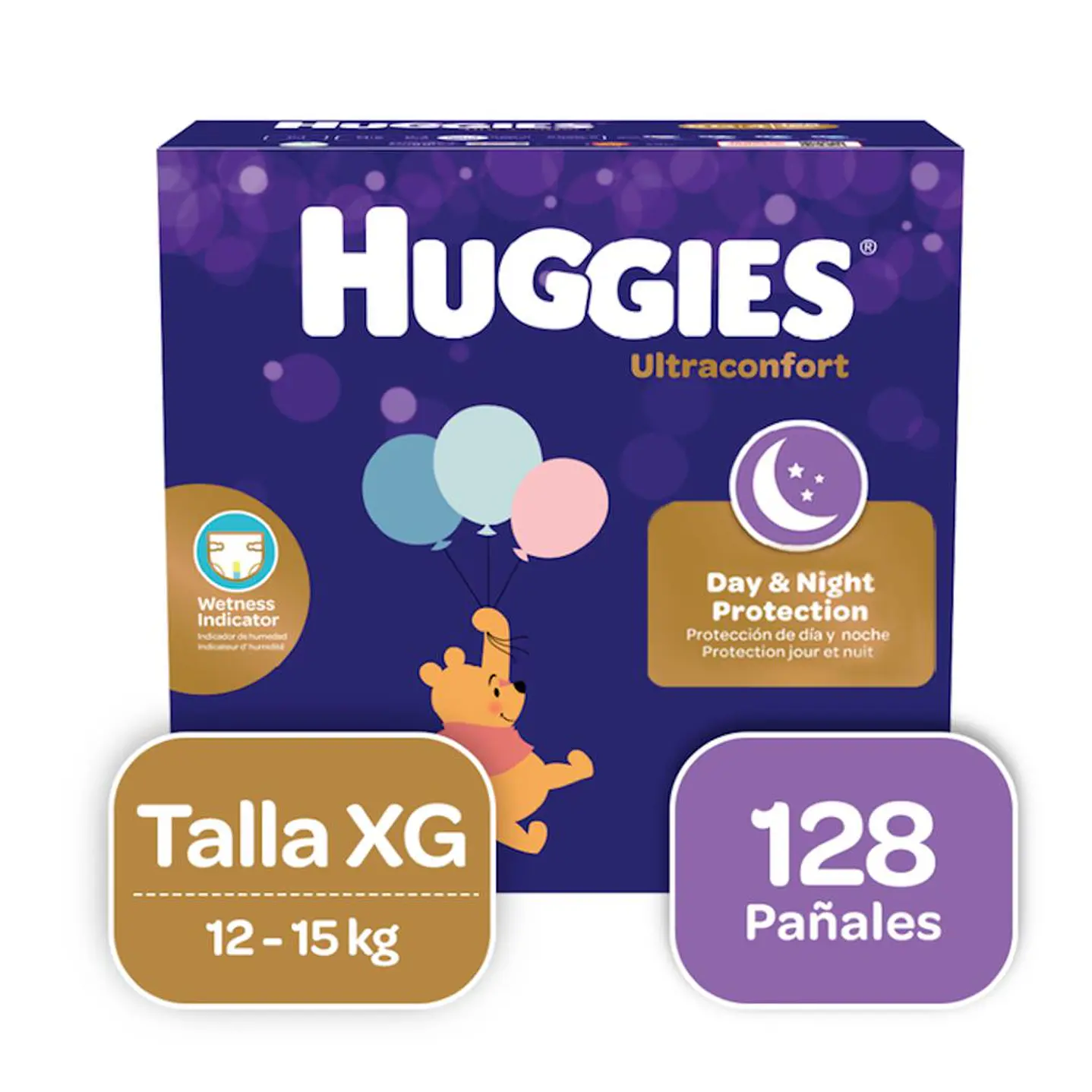 Huggies UltraConfort Pañales Bebé Talla XG 128 Unid