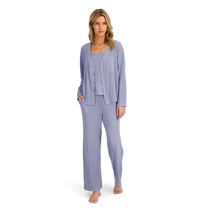Lucky Brand Conjunto de Pijama Mujer 3 Pzas