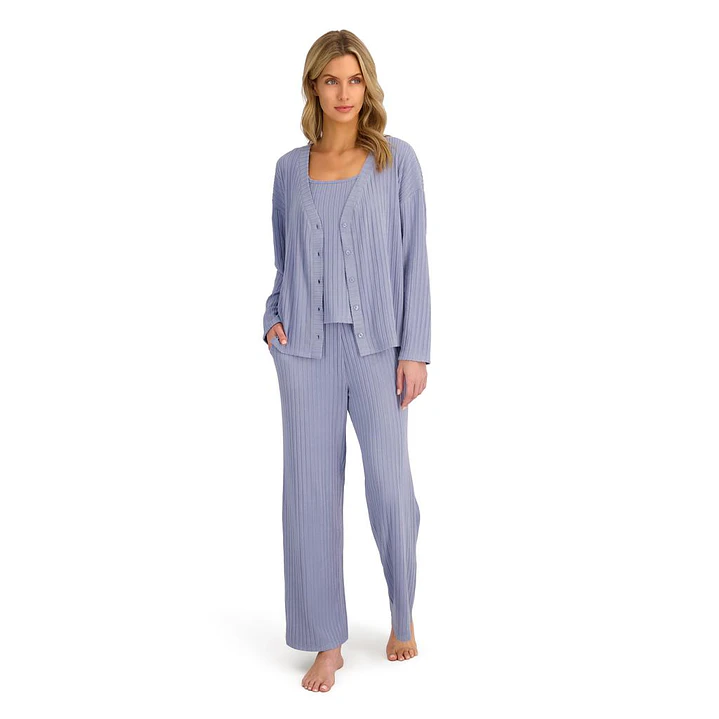 Lucky Brand Conjunto de Pijama Mujer 3 Pzas