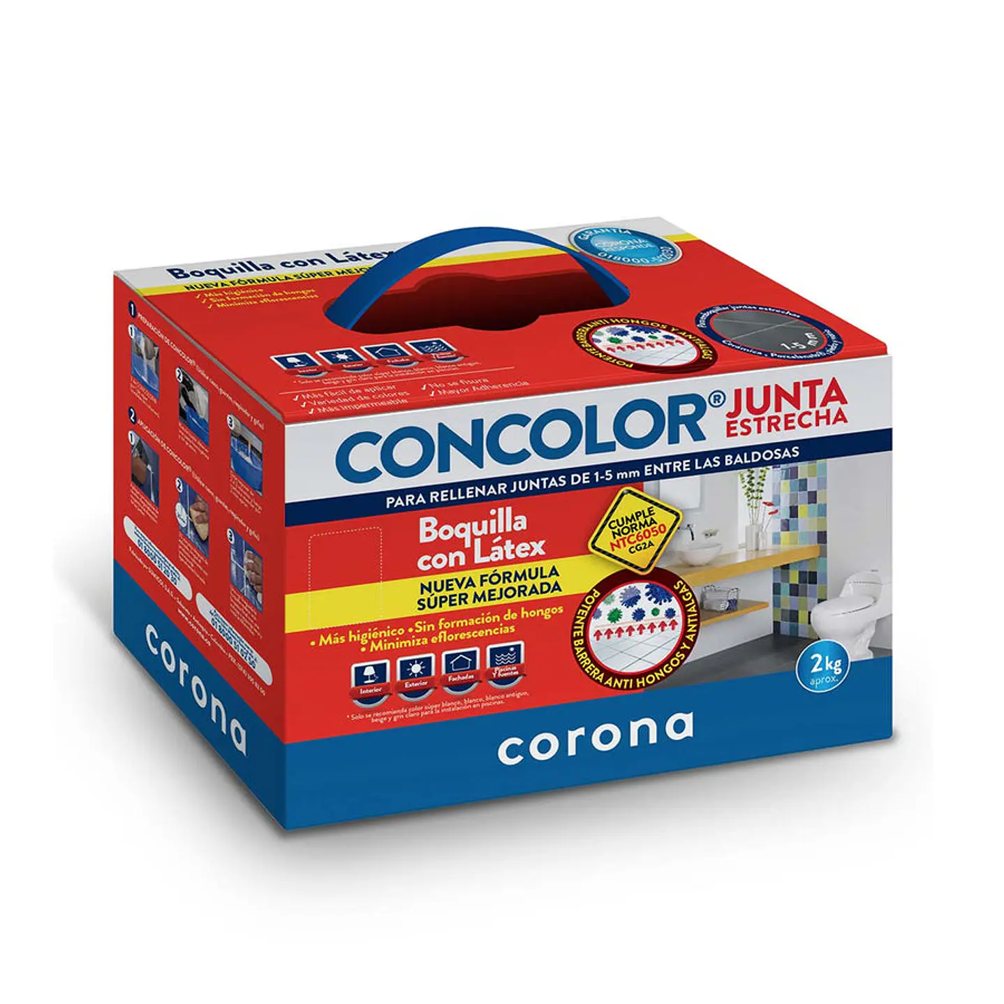 Concolor Junta Estrecha Súper Blanco X 2 Kg