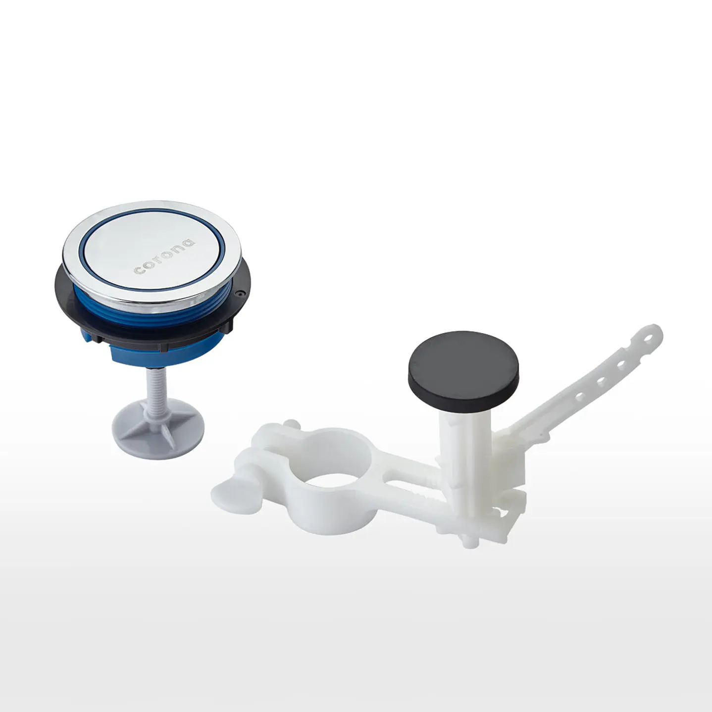 Botón de 1 descarga Single 38 MM + Accionador Sanitarios