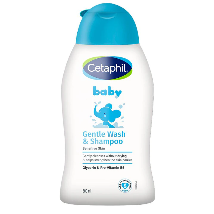 Cetaphil Set Loción Baño Liquido Bebé 2 Unid 300 mL