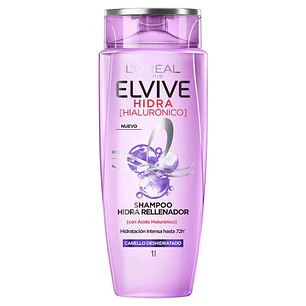 Elvive Shampoo Ácido Hialurónico Cabello Deshidratado 1 L