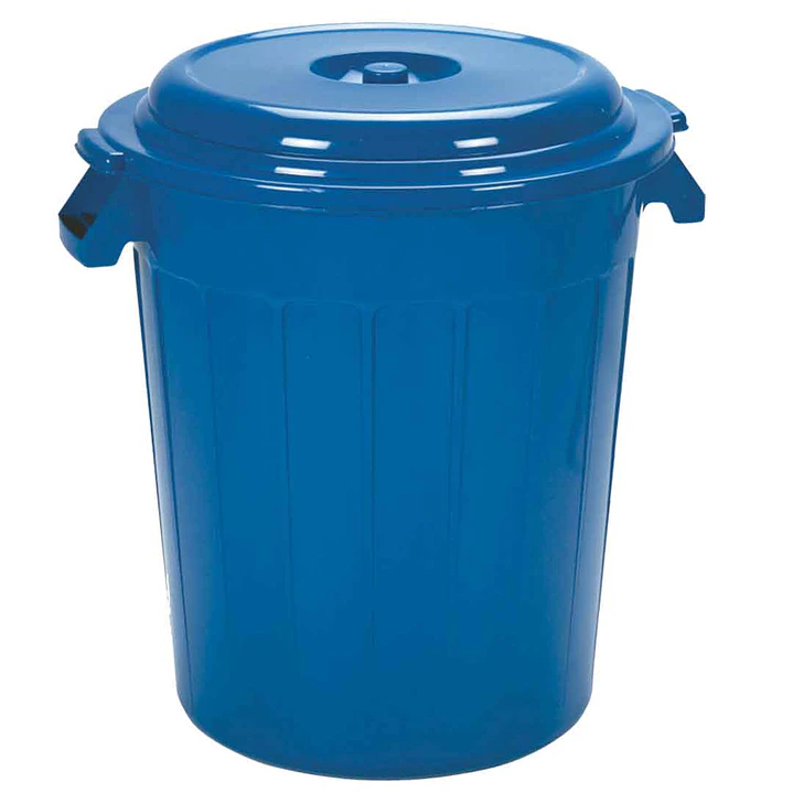 Tanque 160 L con Tapa Azul Oscuro