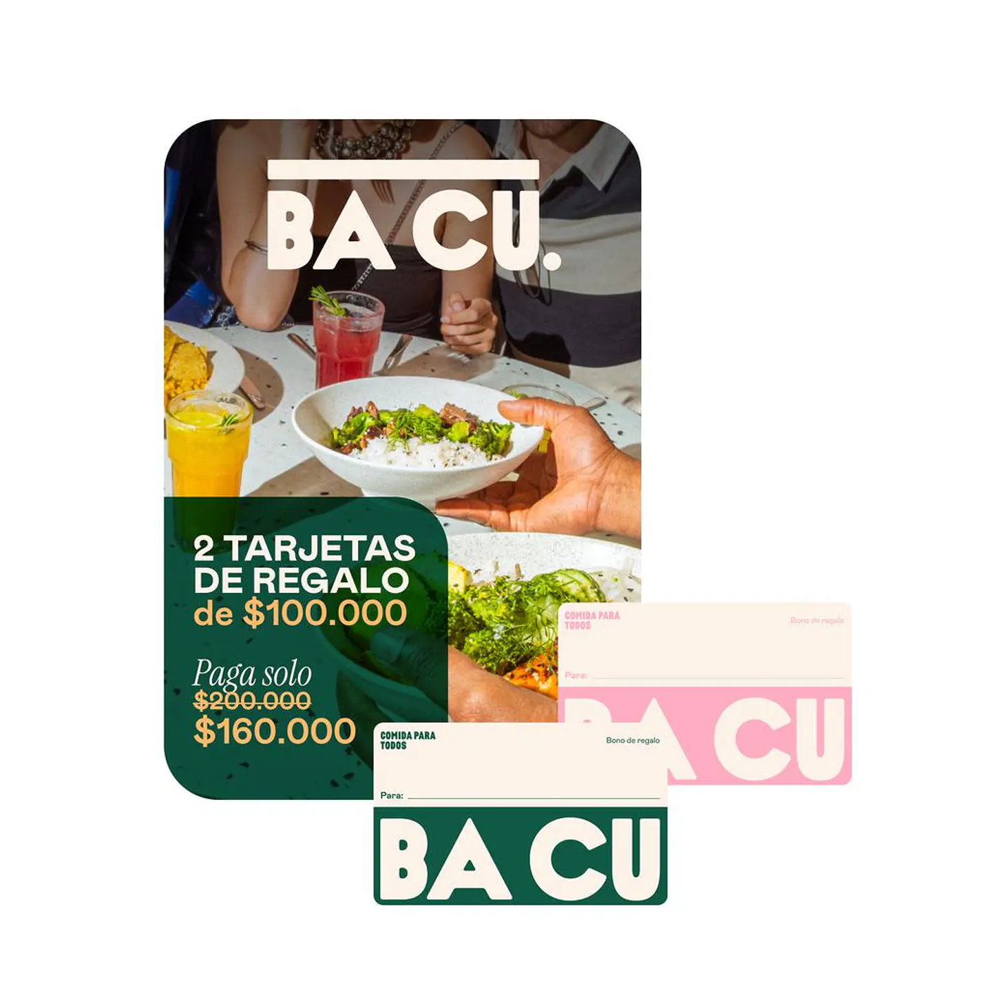 BACU Tarjeta de Regalo Smart Voucher