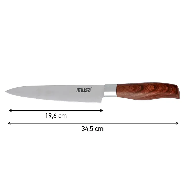 Cuchillo Rebanador IMUSA Talent Madera de 19.6 cm 2