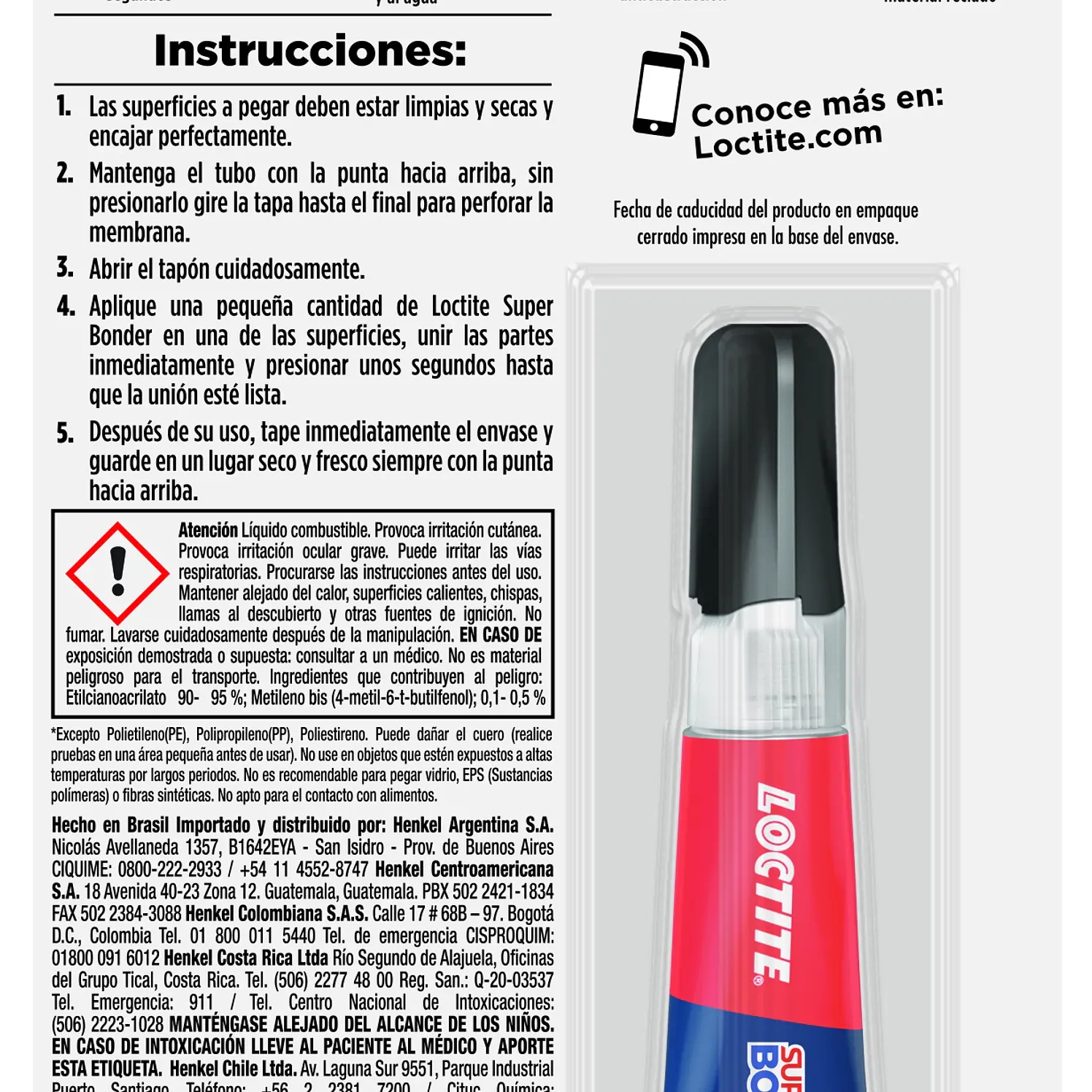 Loctite Super Bonder 3 G Original