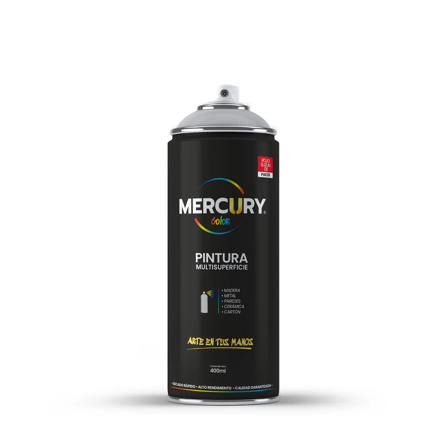 Aerosol Mercury 400 ml 131 rojo Suzuki PAE131