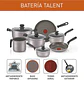 Batería Juego De Ollas Imusa 11 pzas Antiadherente Talent - Miniatura 3