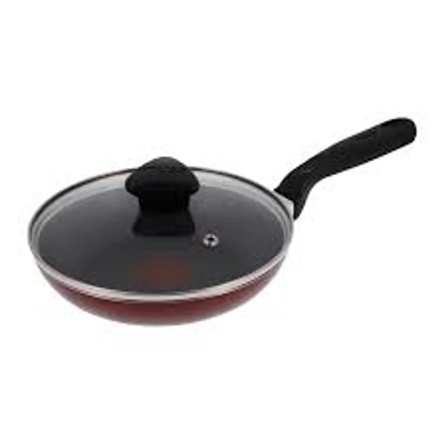 Cacerola con Tapa de Vidrio Imusa 16 cm Antiadherente