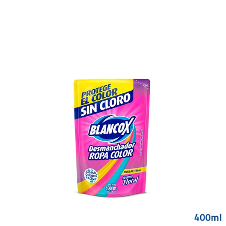 desmanchador Blancox Ropa Color Floral 400 ml