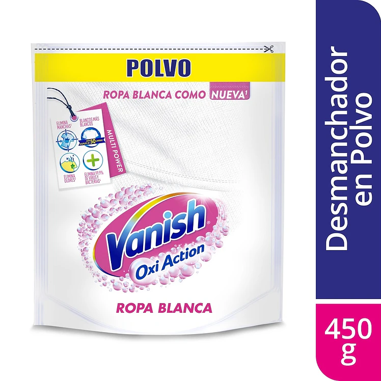 Desmanchador Vanish polvo blanco 450 g 1
